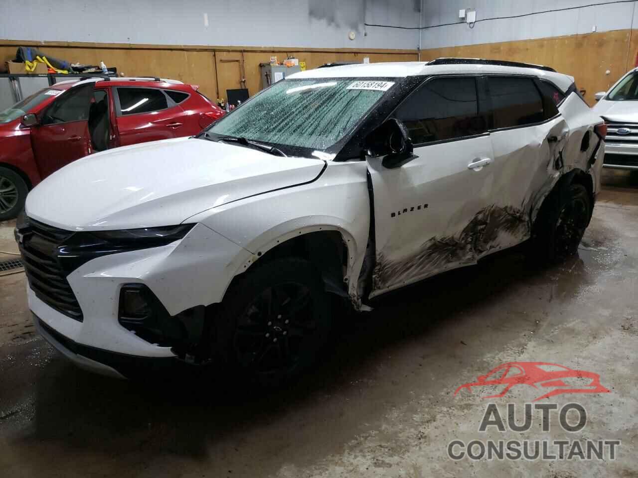 CHEVROLET BLAZER 2021 - 3GNKBCRS9MS548173