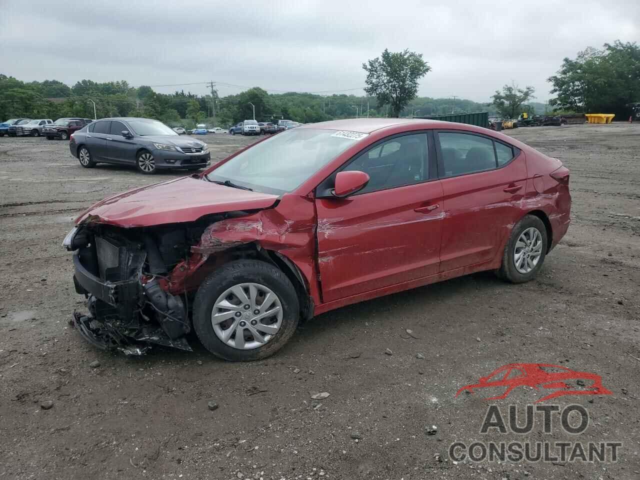 HYUNDAI ELANTRA 2020 - KMHD74LF9LU900764