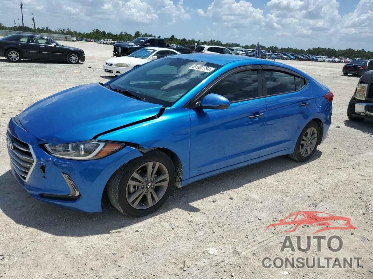 HYUNDAI ELANTRA 2017 - KMHD84LF6HU103344