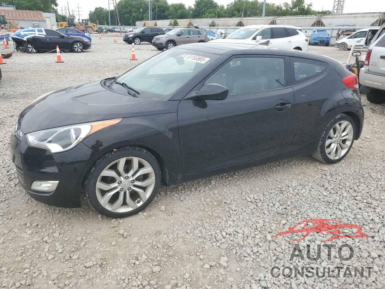 HYUNDAI VELOSTER 2012 - KMHTC6AD9CU064829