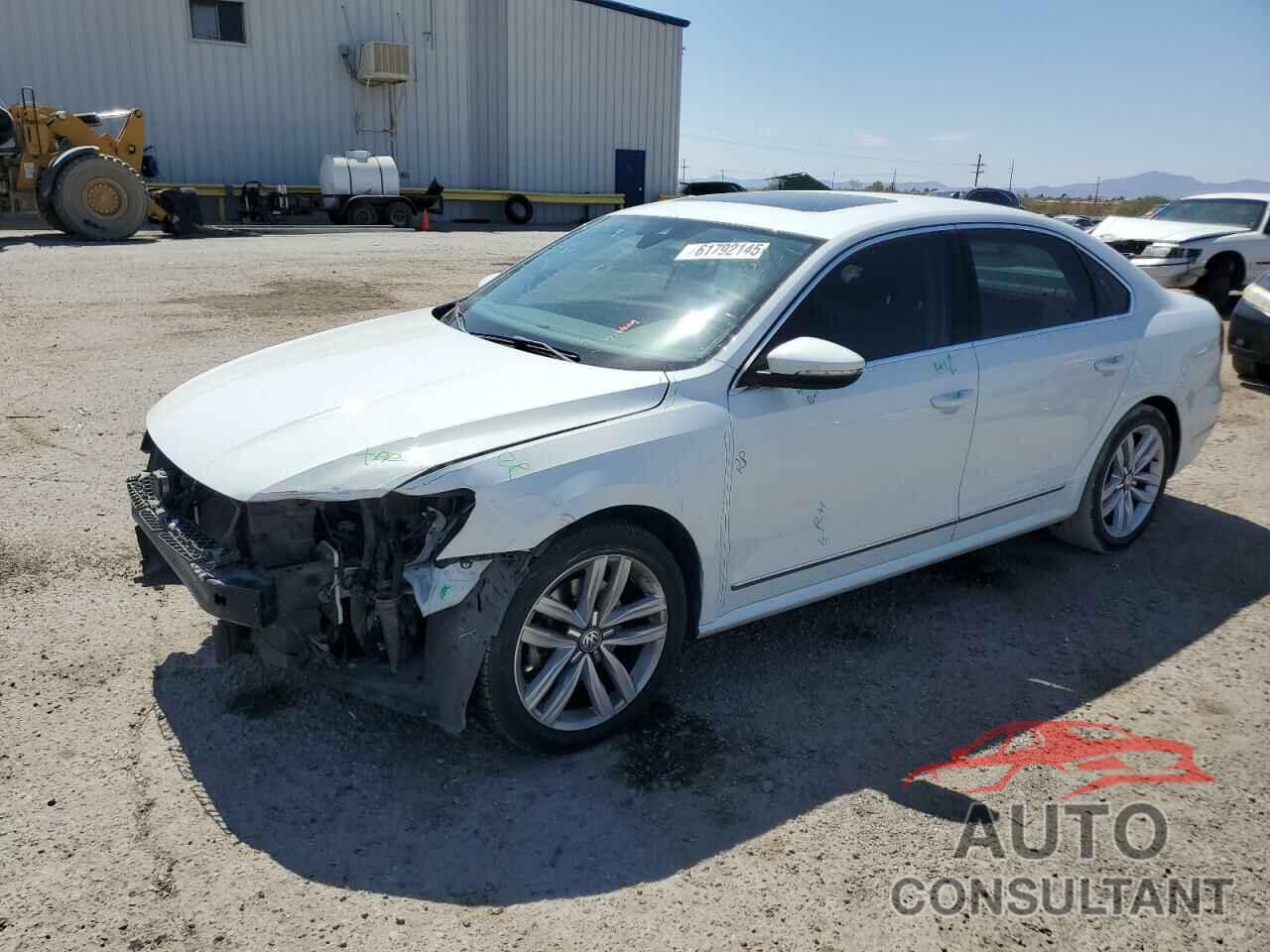 VOLKSWAGEN PASSAT 2017 - 1VWCT7A33HC077149