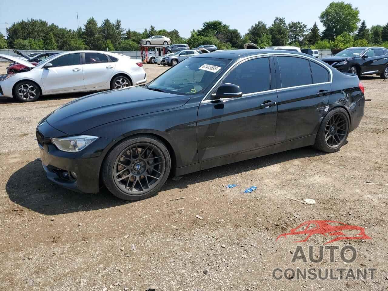 BMW 3 SERIES 2013 - WBA3B9C56DF587386