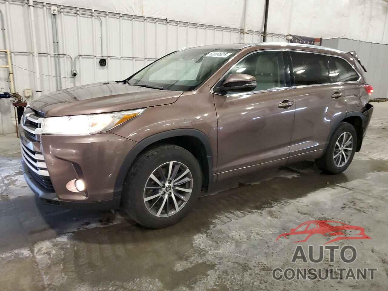 TOYOTA HIGHLANDER 2017 - 5TDJZRFH2HS483964