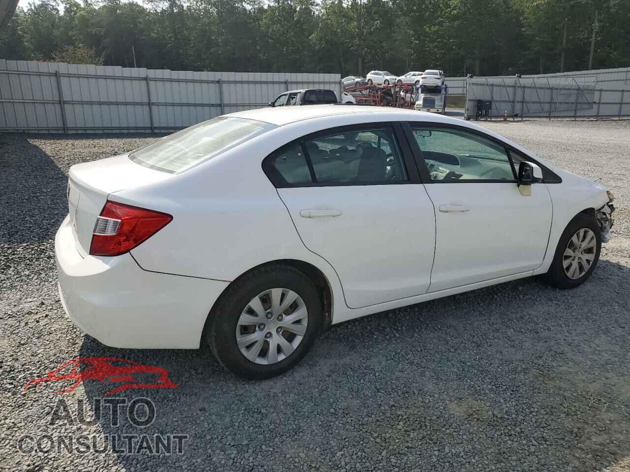 HONDA CIVIC 2012 - 19XFB2F58CE090920