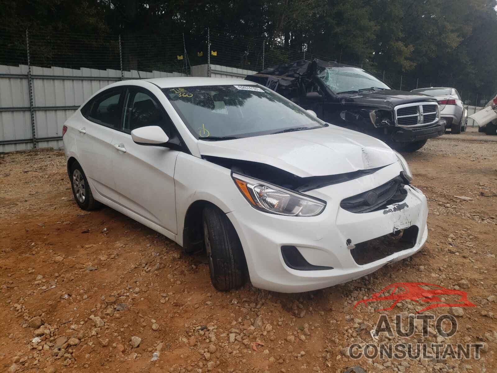 HYUNDAI ACCENT 2016 - KMHCT4AE6GU102844