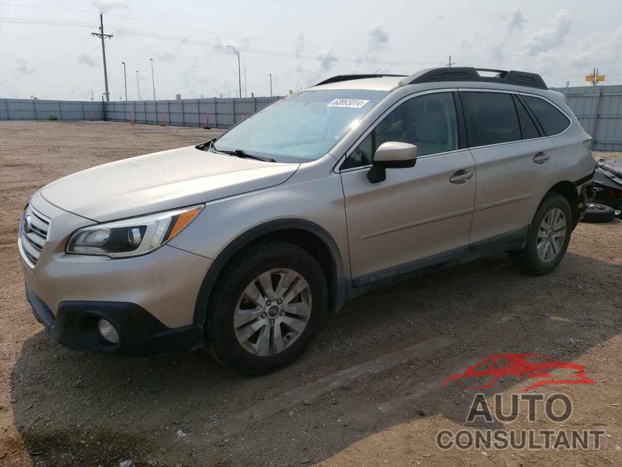SUBARU OUTBACK 2016 - 4S4BSBCC4G3209606