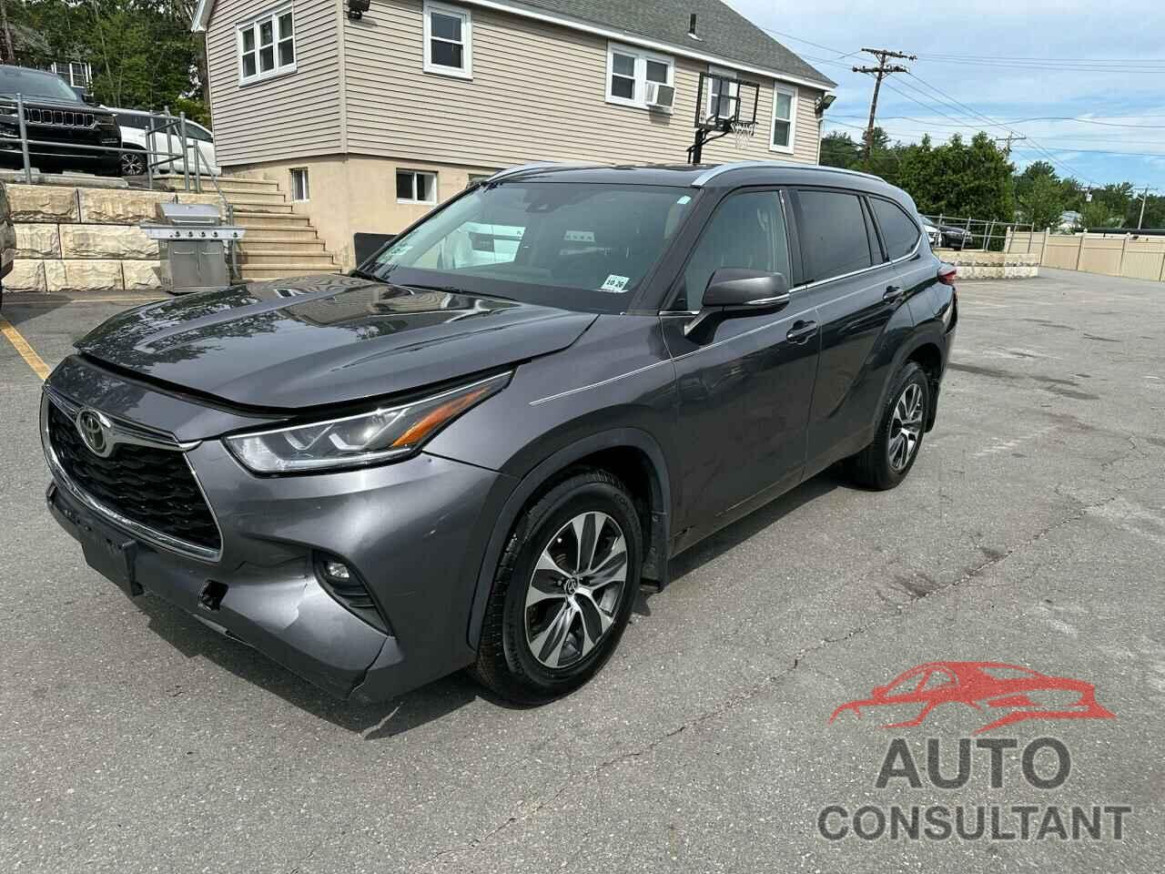 TOYOTA HIGHLANDER 2021 - 5TDGZRBH5MS558067