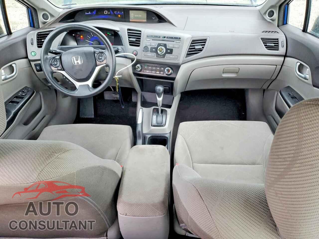 HONDA CIVIC 2012 - 19XFB2F89CE016433