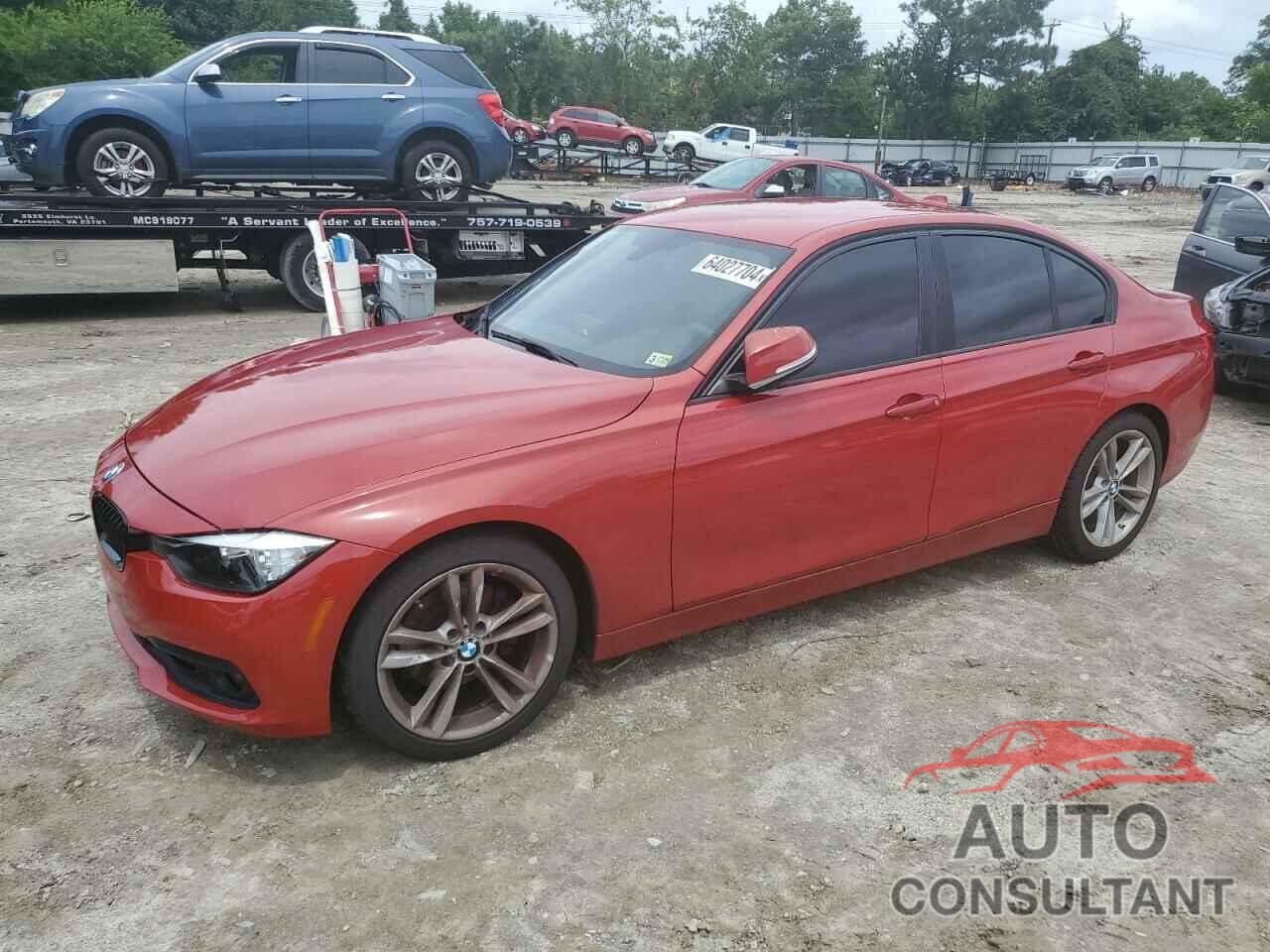 BMW 3 SERIES 2016 - WBA8E1G54GNT99324