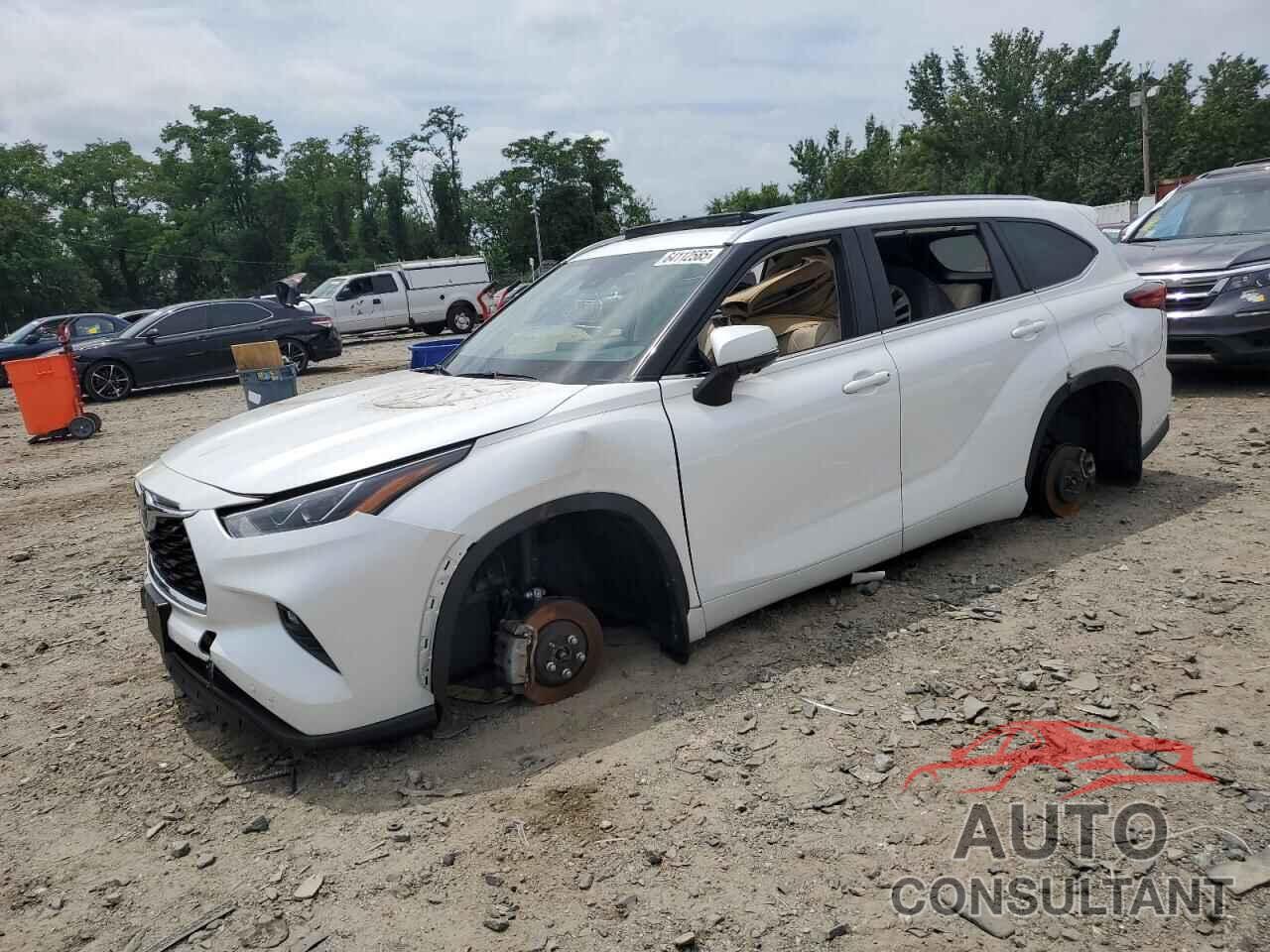 TOYOTA HIGHLANDER 2023 - 5TDKDRBH3PS040536