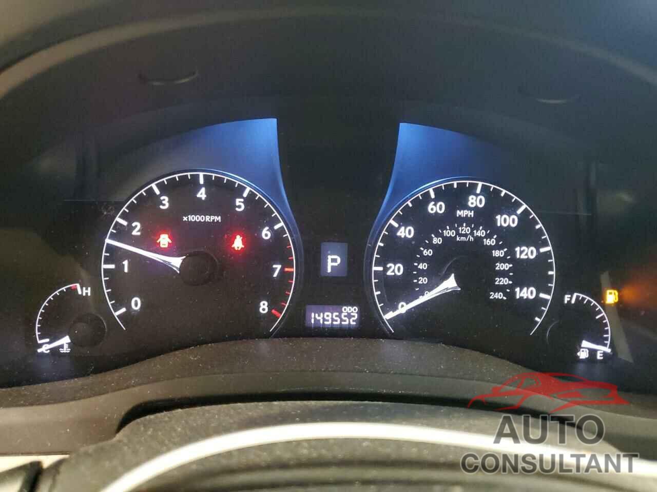 LEXUS RX350 2010 - 2T2BK1BA8AC029781
