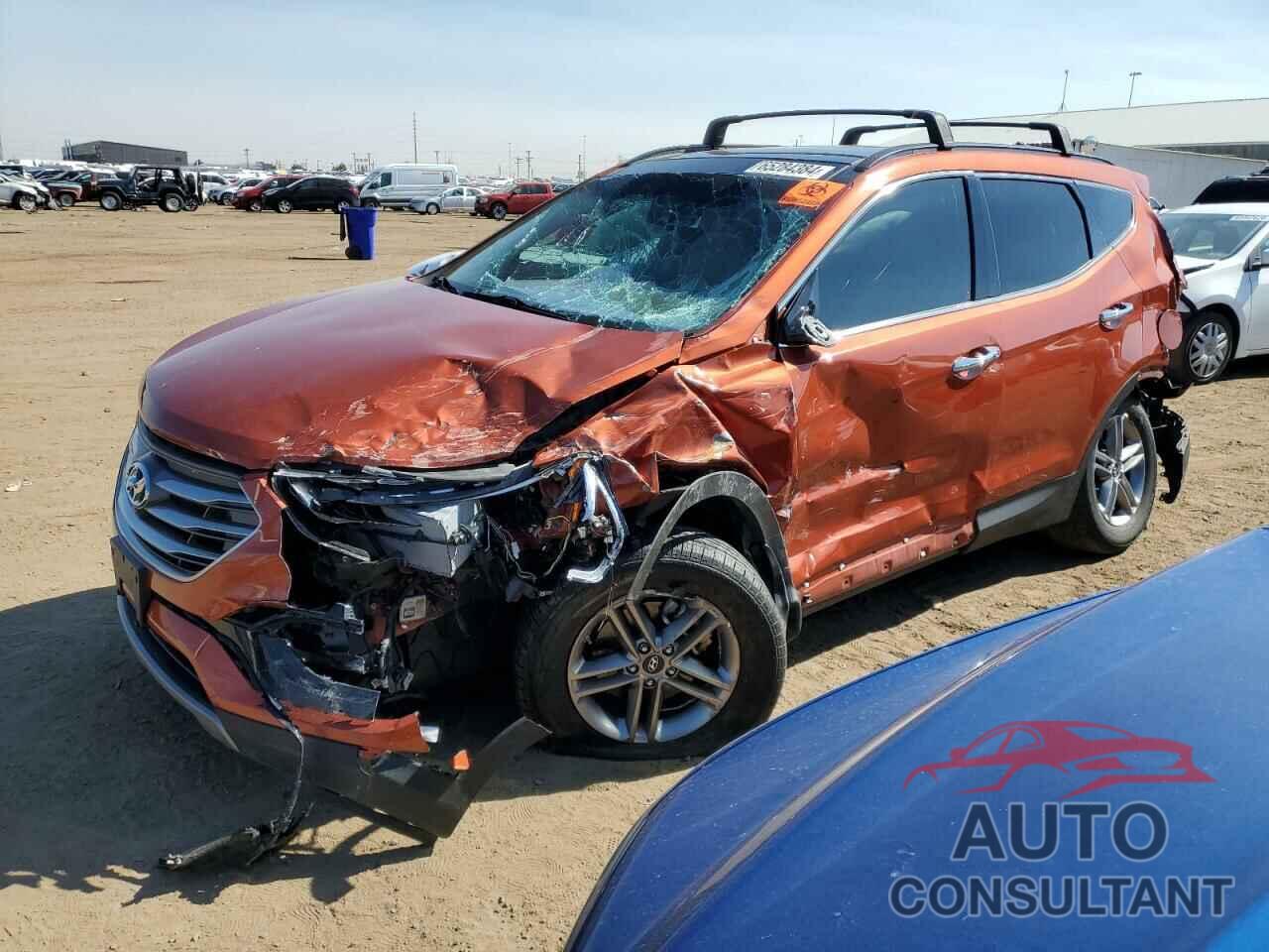 HYUNDAI SANTA FE 2017 - 5XYZUDLB8HG444667