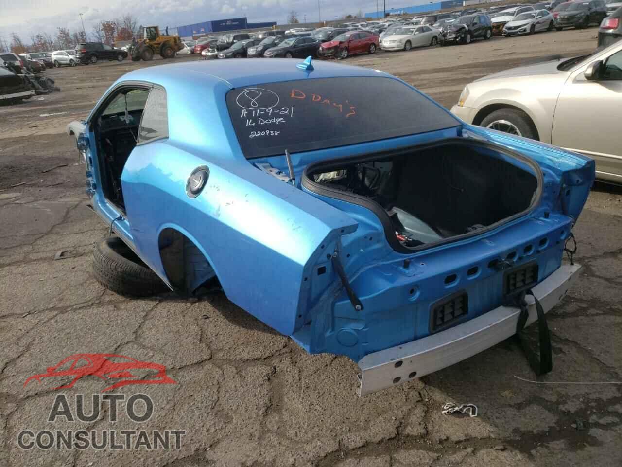 DODGE CHALLENGER 2016 - 2C3CDZC95GH220938