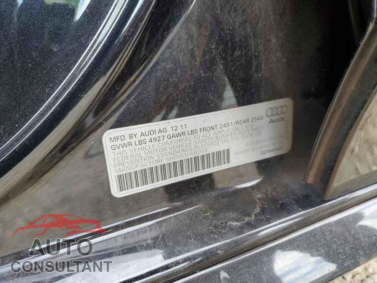 AUDI A4 2012 - WAUFFAFL3CN018142