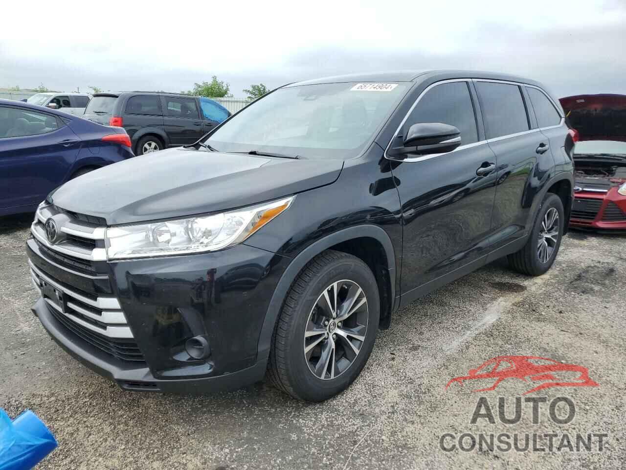 TOYOTA HIGHLANDER 2019 - 5TDBZRFH5KS718658