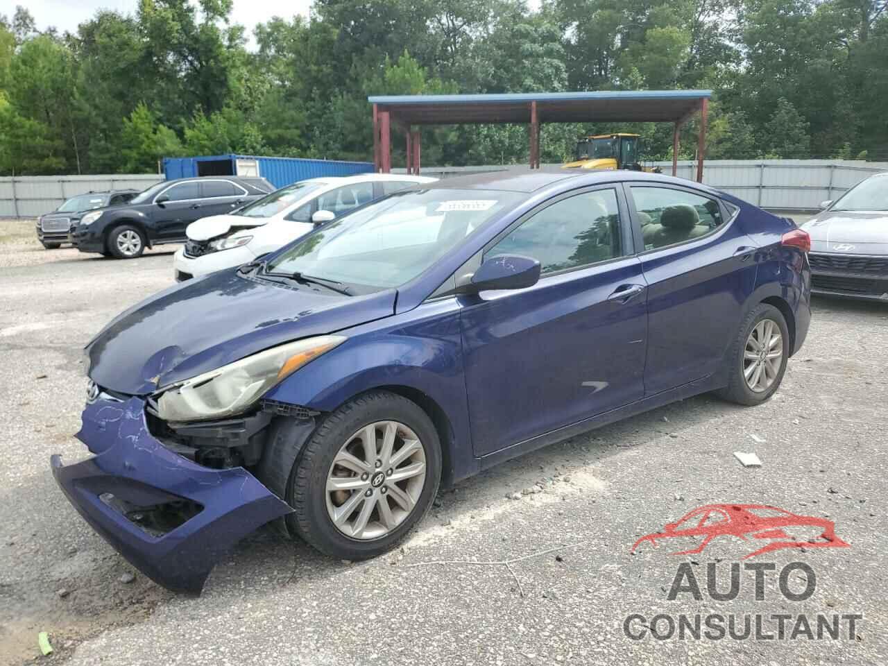 HYUNDAI ELANTRA 2014 - 5NPDH4AE4EH489363