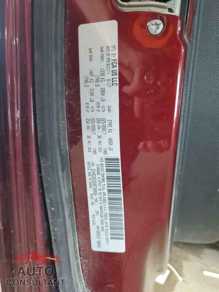 DODGE CARAVAN 2017 - 2C4RDGEG5HR798930