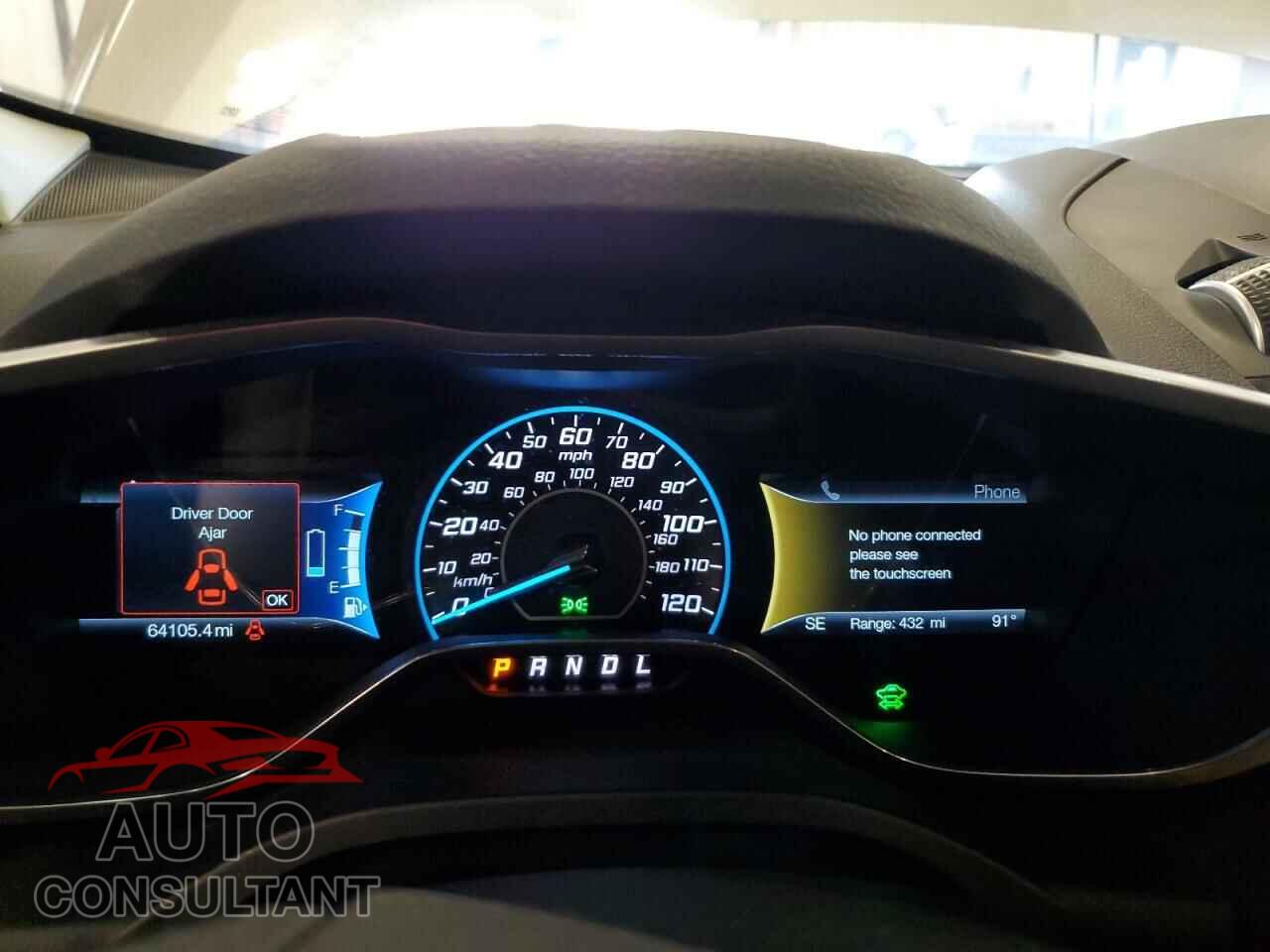FORD CMAX 2017 - 1FADP5DU5HL100036