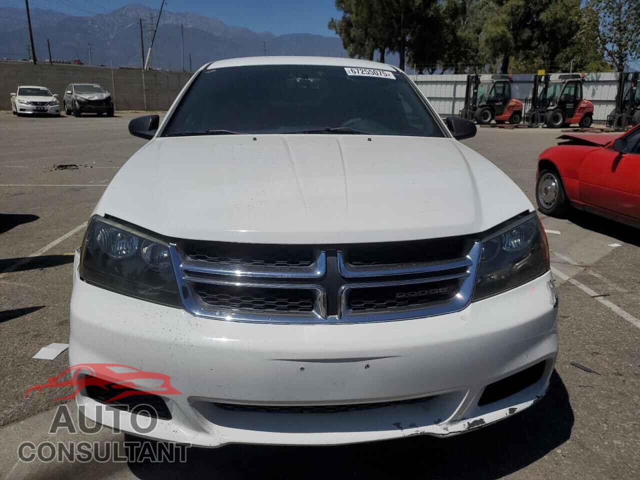 DODGE AVENGER 2012 - 1C3CDZAB2CN221021