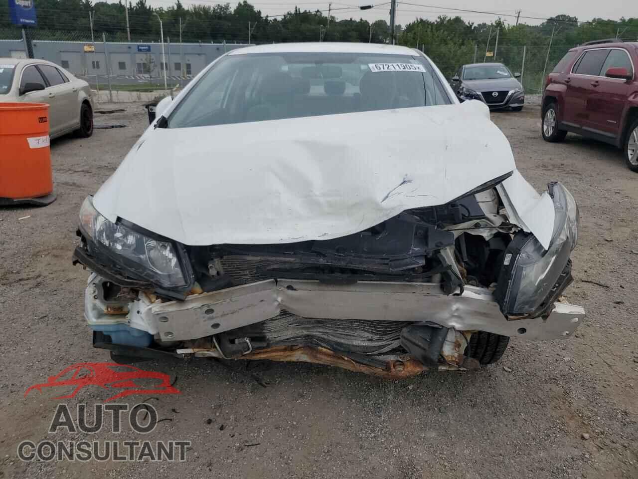 HONDA CIVIC 2013 - 19XFB2F56DE278465