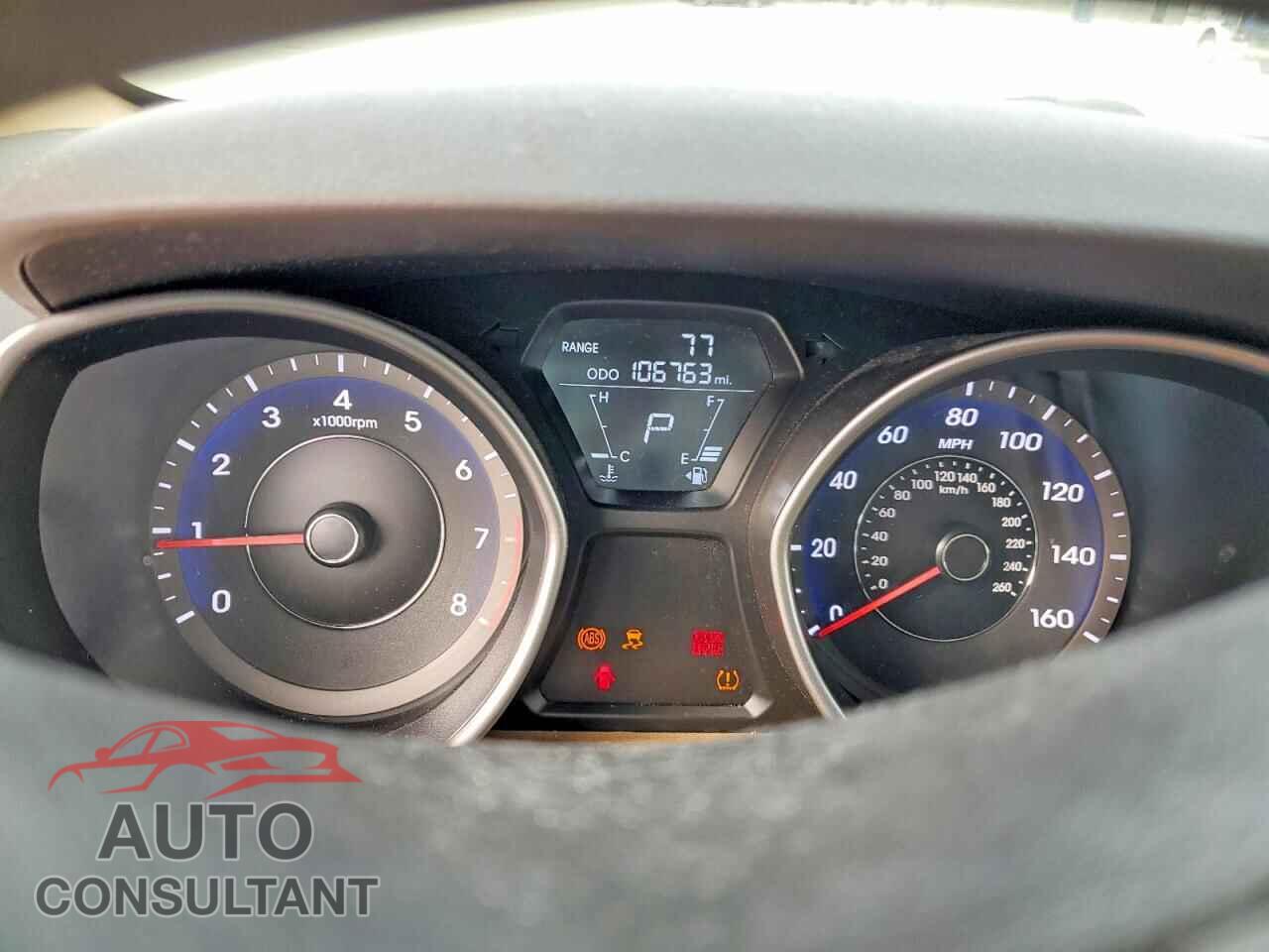 HYUNDAI ELANTRA 2012 - 5NPDH4AE2CH114911