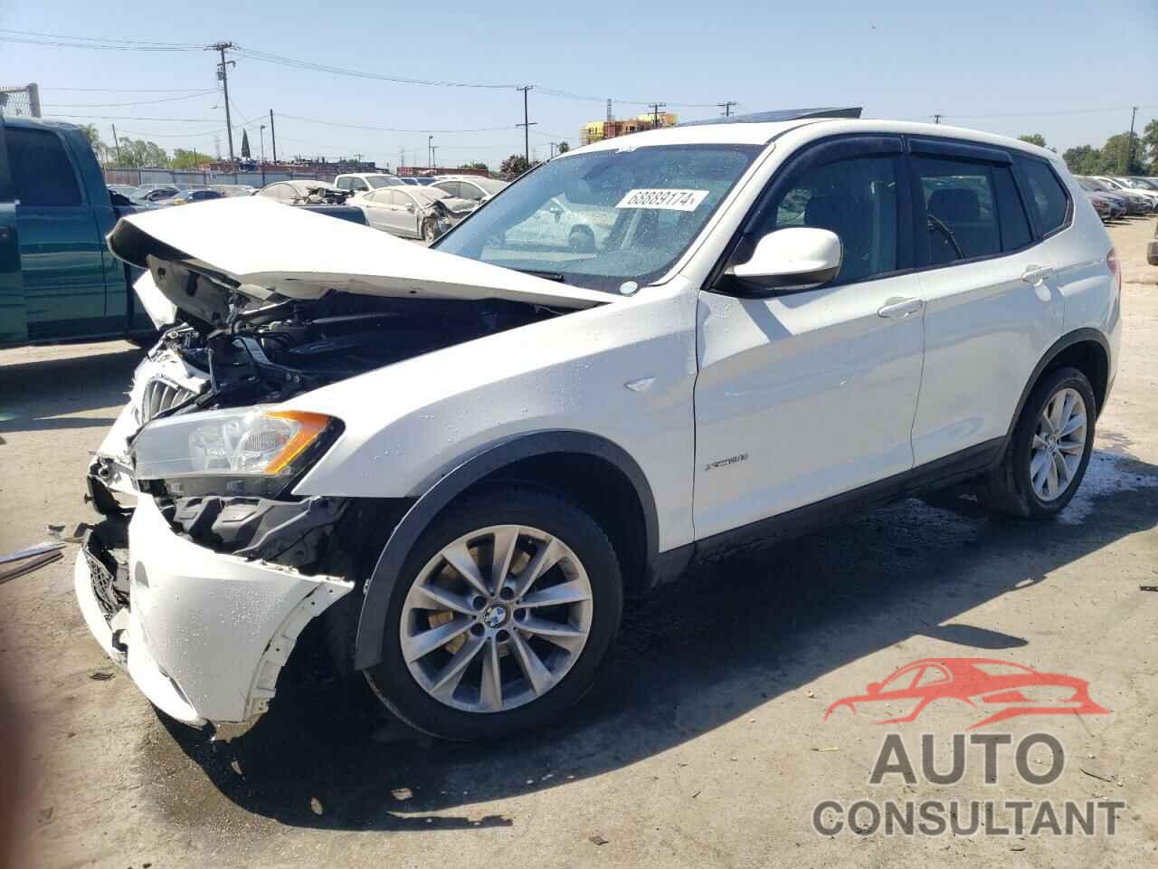 BMW X3 2013 - 5UXWX9C56D0D08587