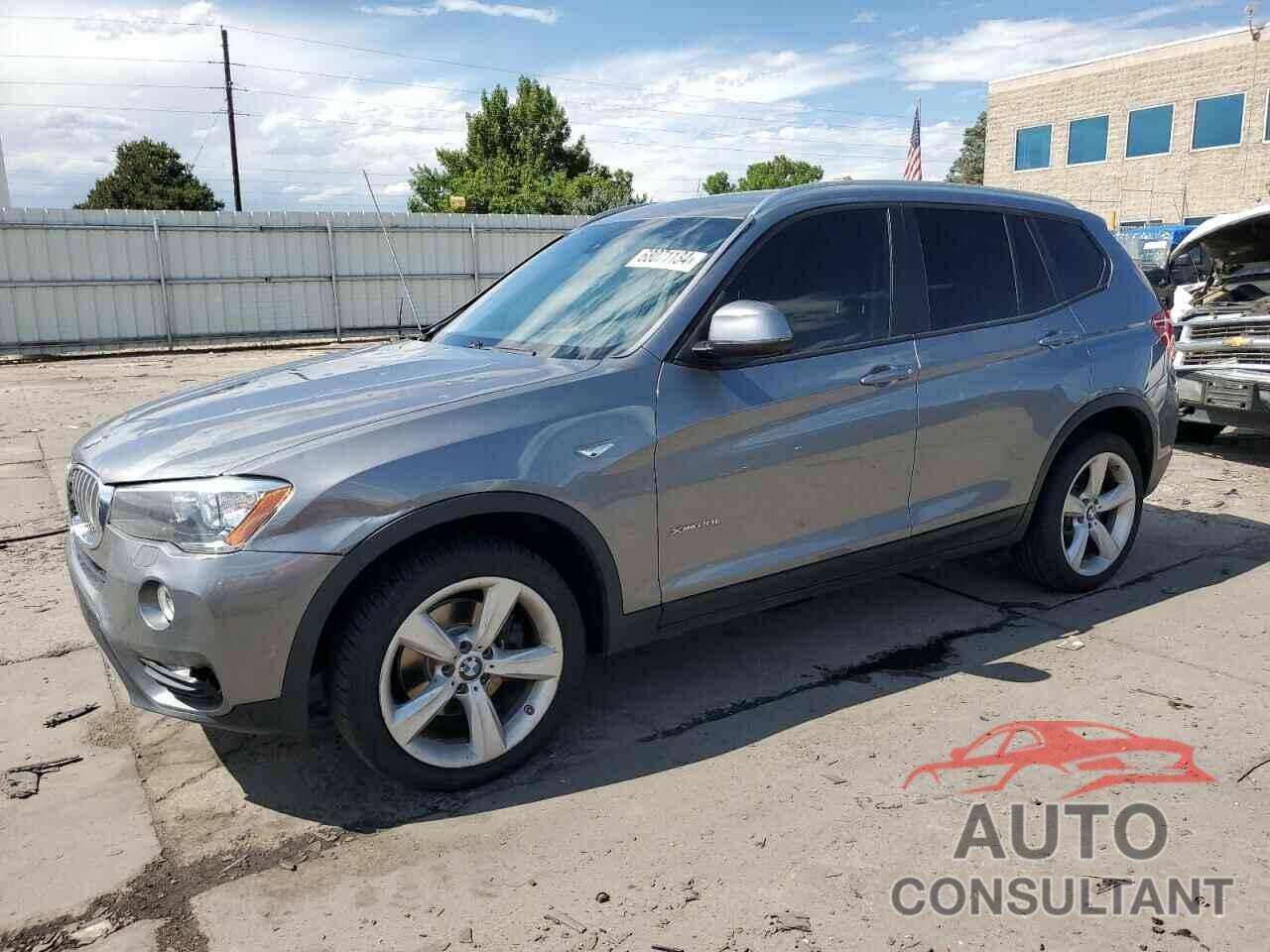 BMW X3 2017 - 5UXWX9C53H0T09098