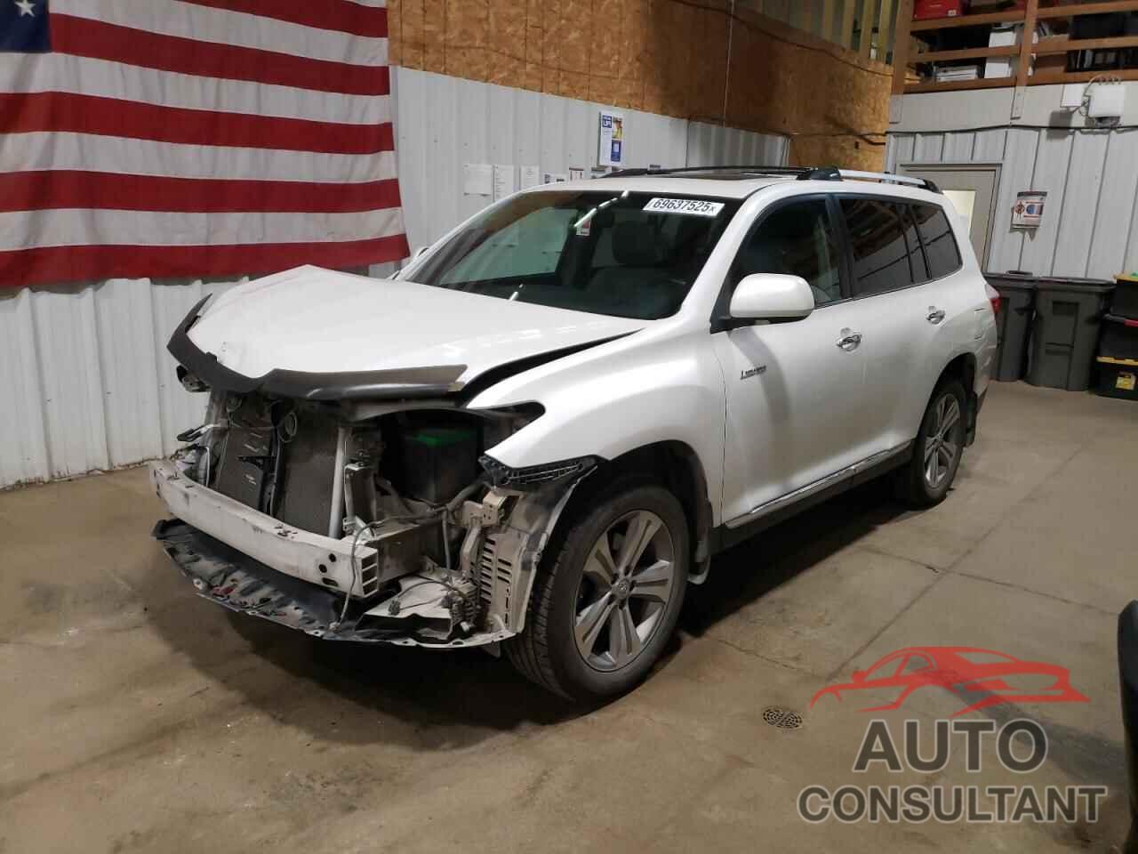 TOYOTA HIGHLANDER 2013 - 5TDDK3EH1DS190437