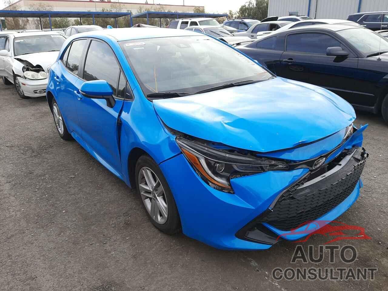 TOYOTA COROLLA 2019 - JTNK4RBE1K3045701