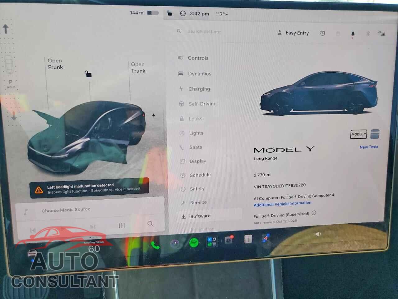 TESLA MODEL Y 2026 - 7SAYGDED1TF630720