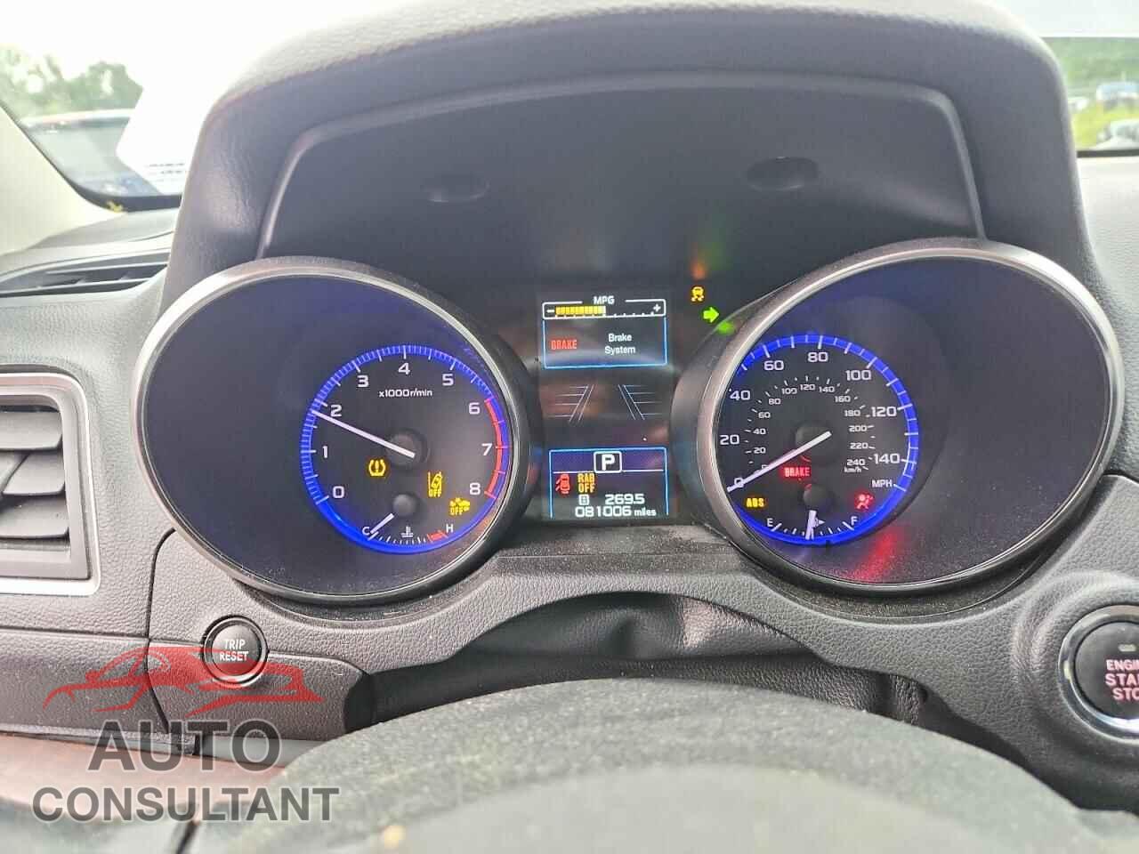 SUBARU OUTBACK 2017 - 4S4BSANC9H3434208
