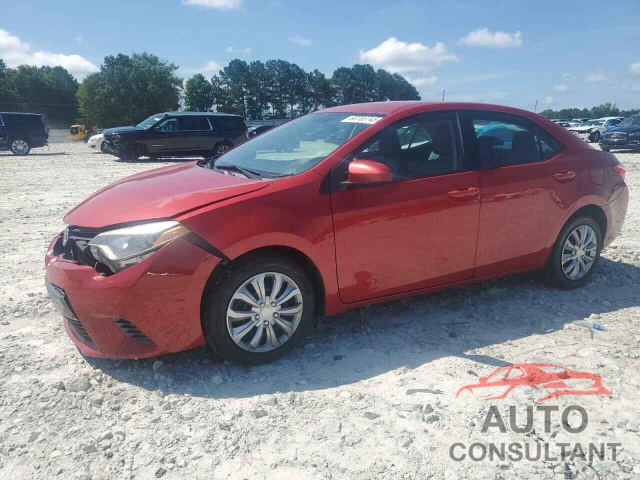 TOYOTA COROLLA 2016 - 2T1BURHE4GC535866