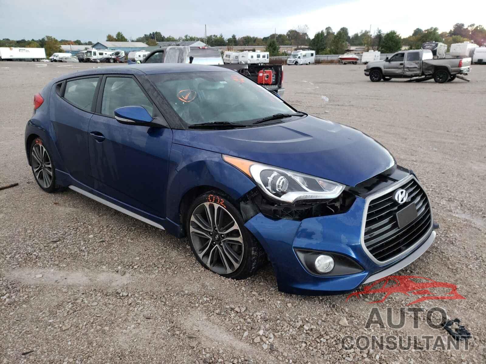 HYUNDAI VELOSTER 2016 - KMHTC6AE0GU271270