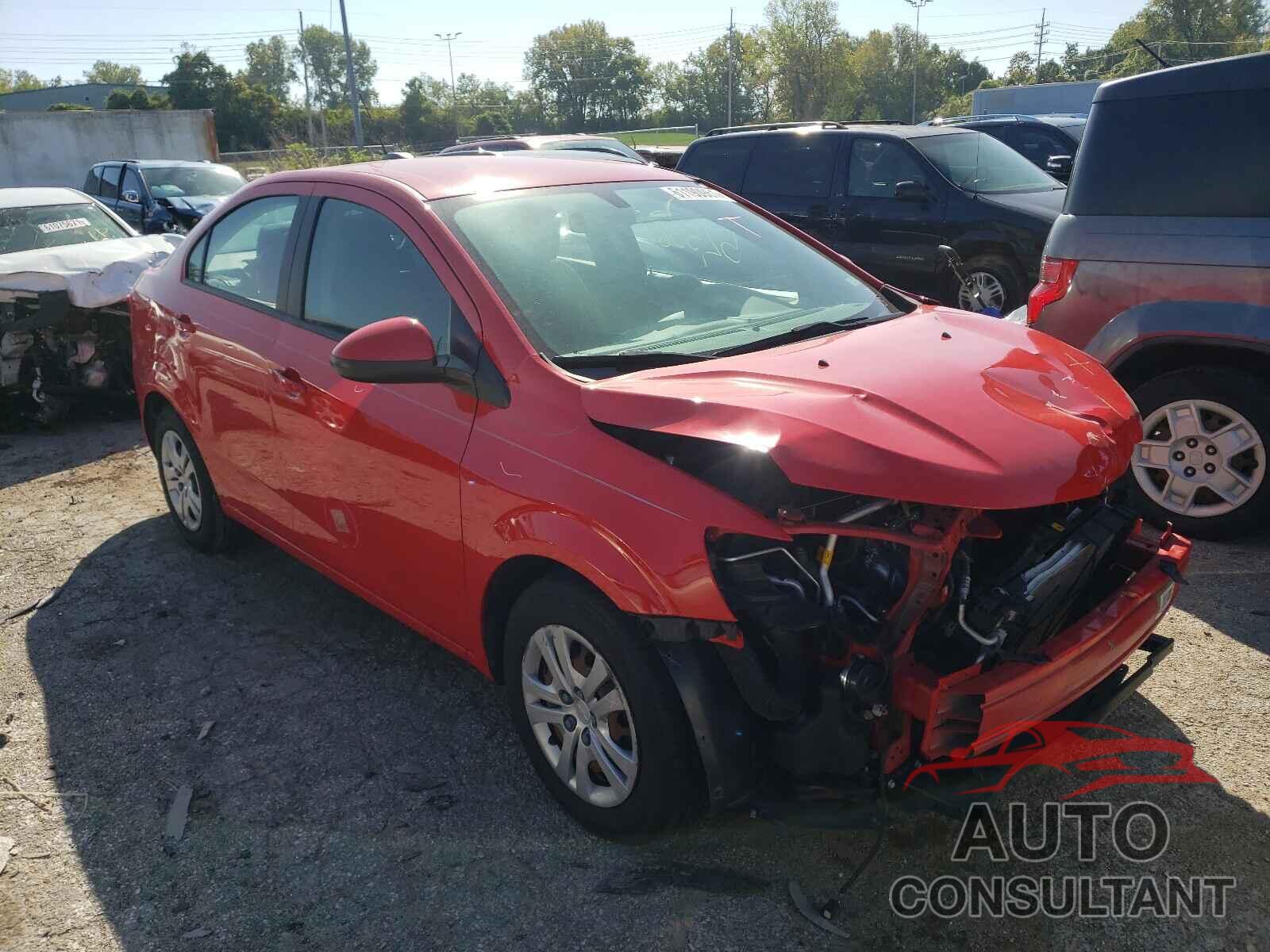 CHEVROLET SONIC 2017 - 1G1JA5SH8H4144295