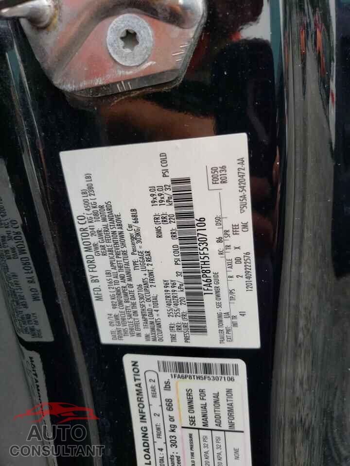 FORD ALL Models 2015 - 1FA6P8TH5F5307106