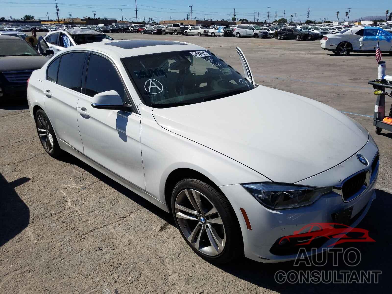 BMW 3 SERIES 2018 - WBA8B9G52JNU97704