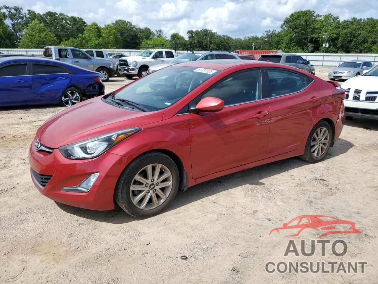 HYUNDAI ELANTRA 2015 - KMHDH4AE7FU251090