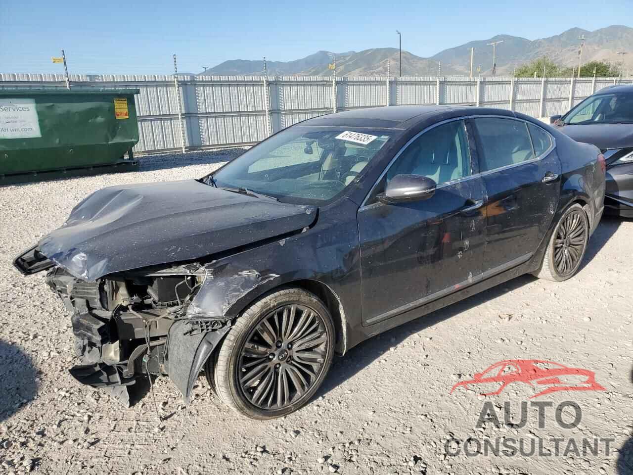 KIA CADENZA 2014 - KNALN4D74E5164307