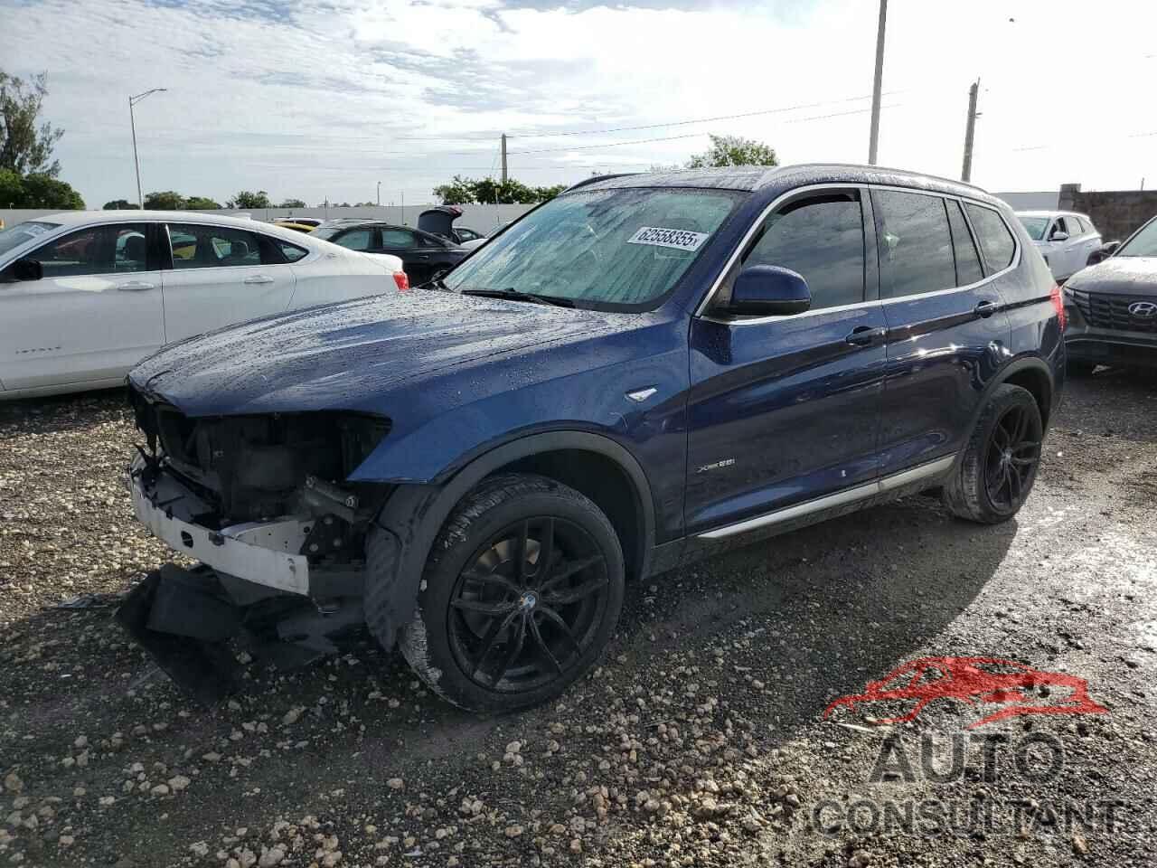 BMW X3 2016 - 5UXWX9C54G0D76763