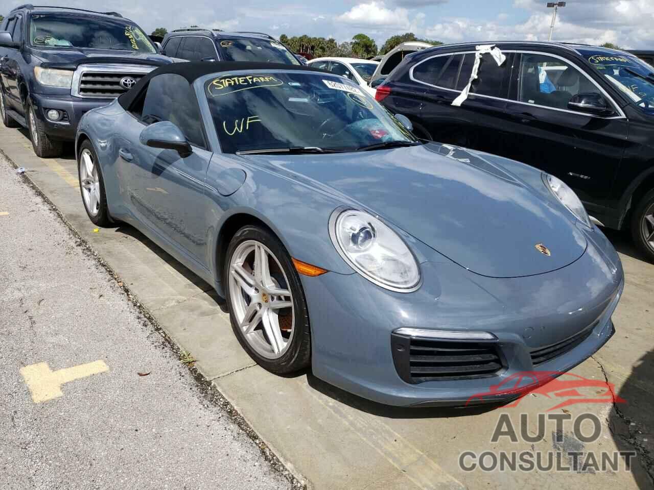 PORSCHE 911 2017 - WP0CA2A92HS142420