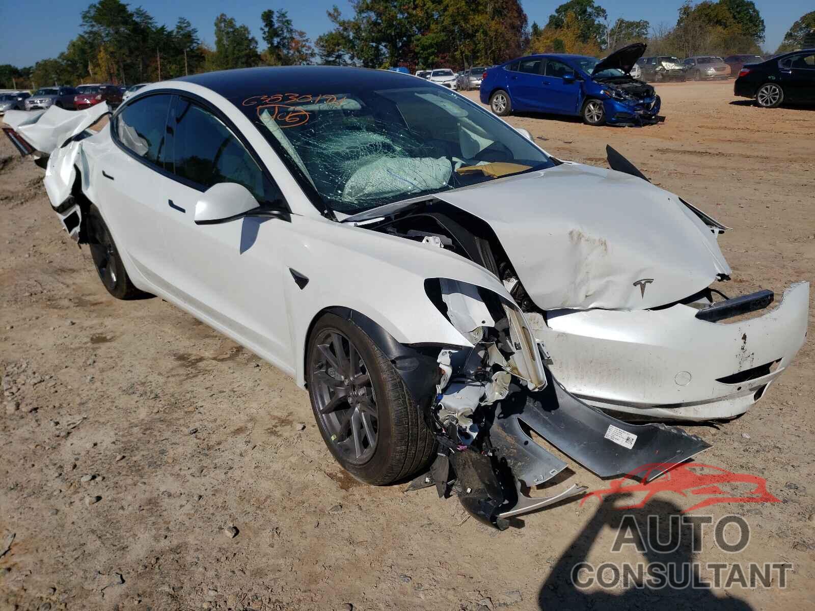 TESLA MODEL 3 2021 - 5YJ3E1EB2MF993023