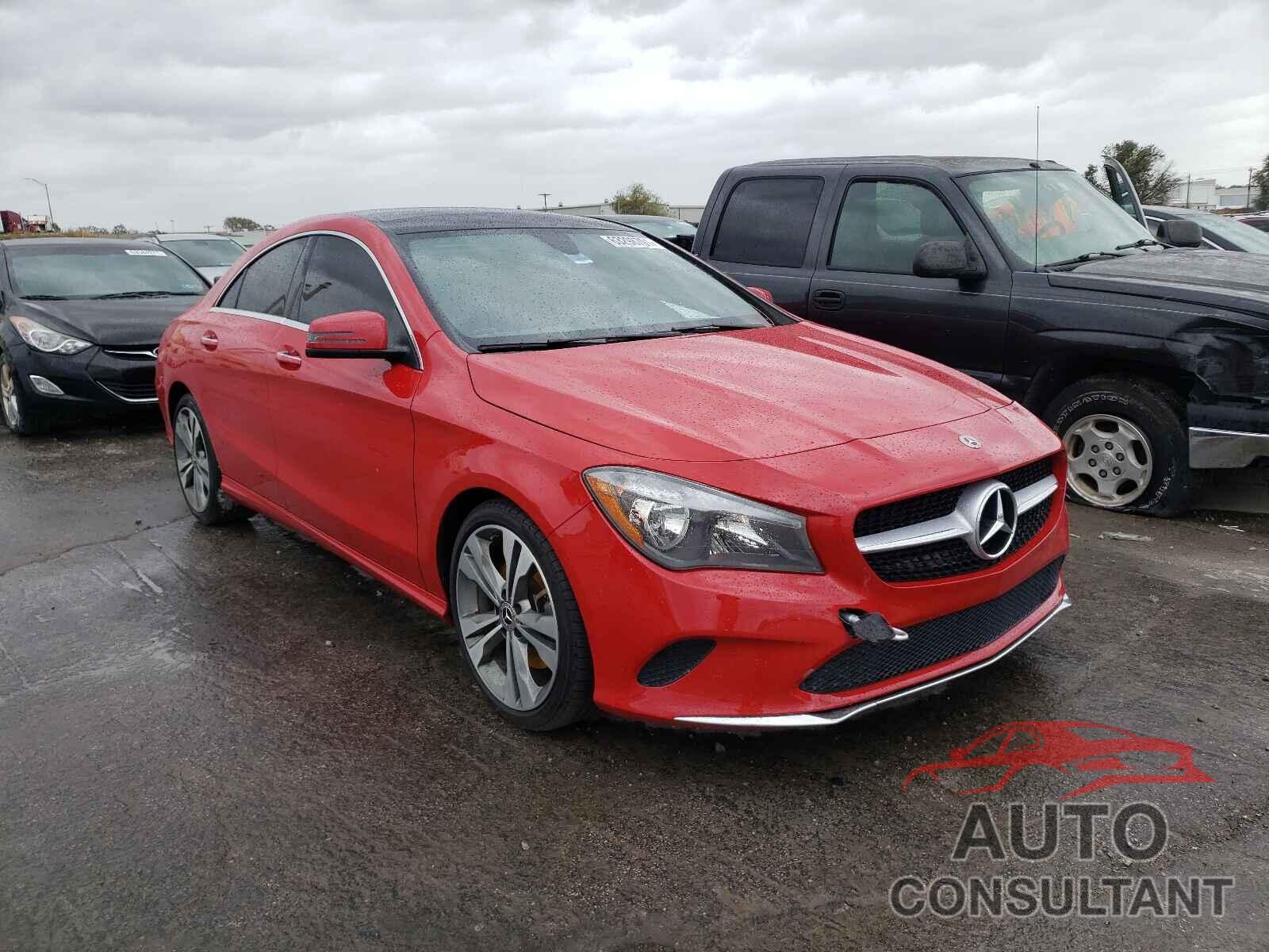 MERCEDES-BENZ CLA-CLASS 2018 - WDDSJ4EB0JN603323