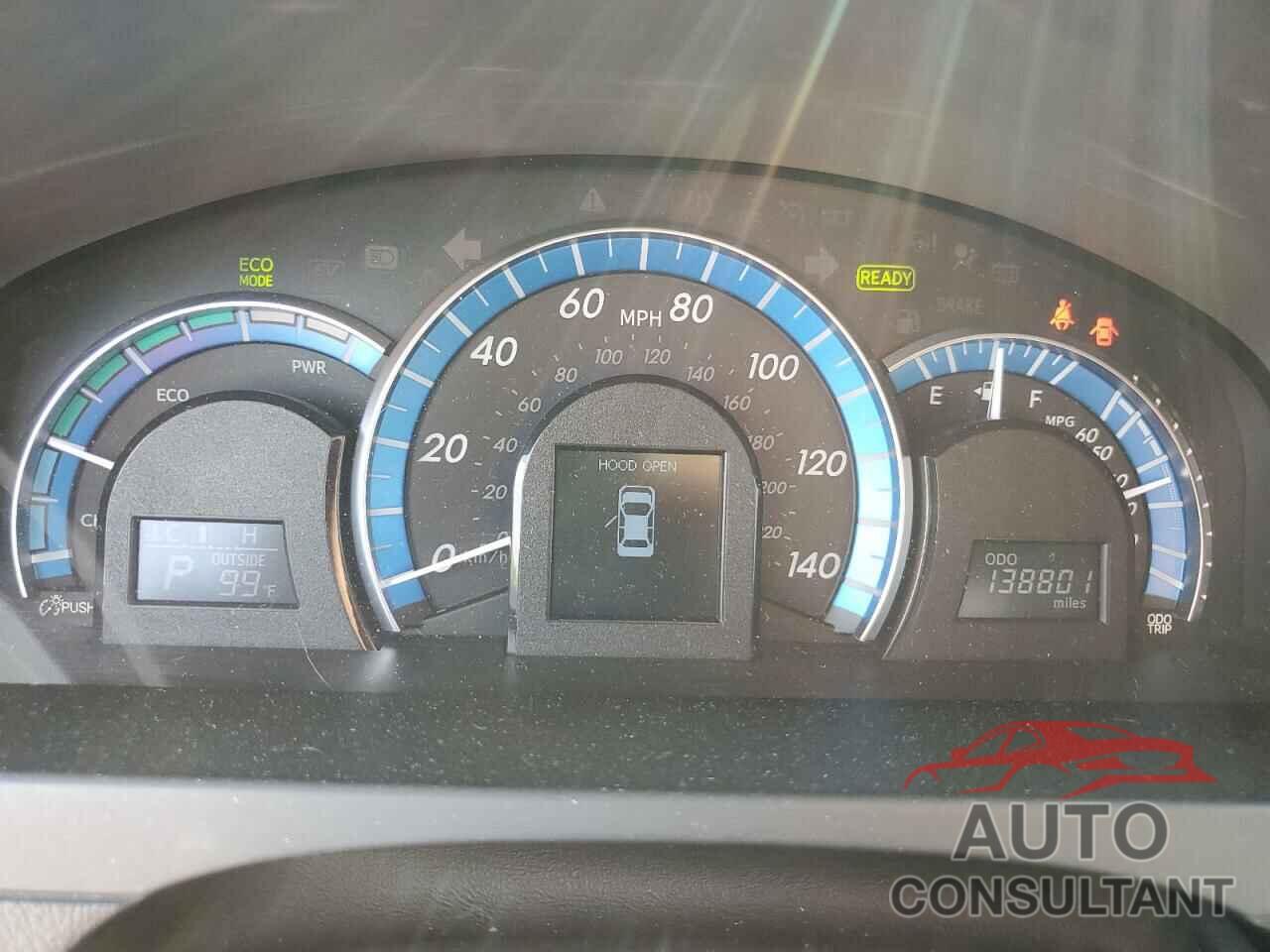 TOYOTA CAMRY 2013 - 4T1BD1FK0DU073682