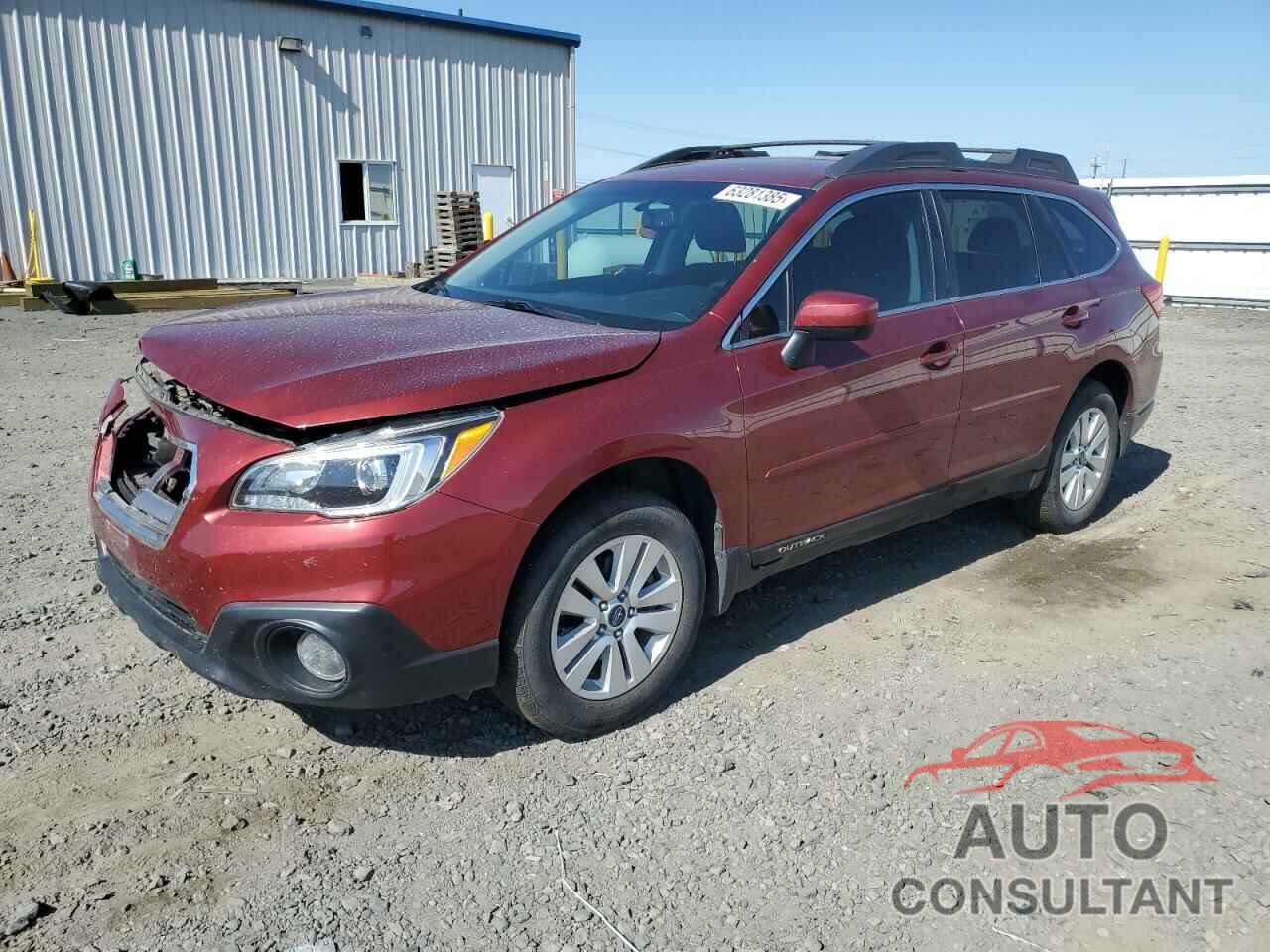 SUBARU OUTBACK 2016 - 4S4BSACC5G3344913