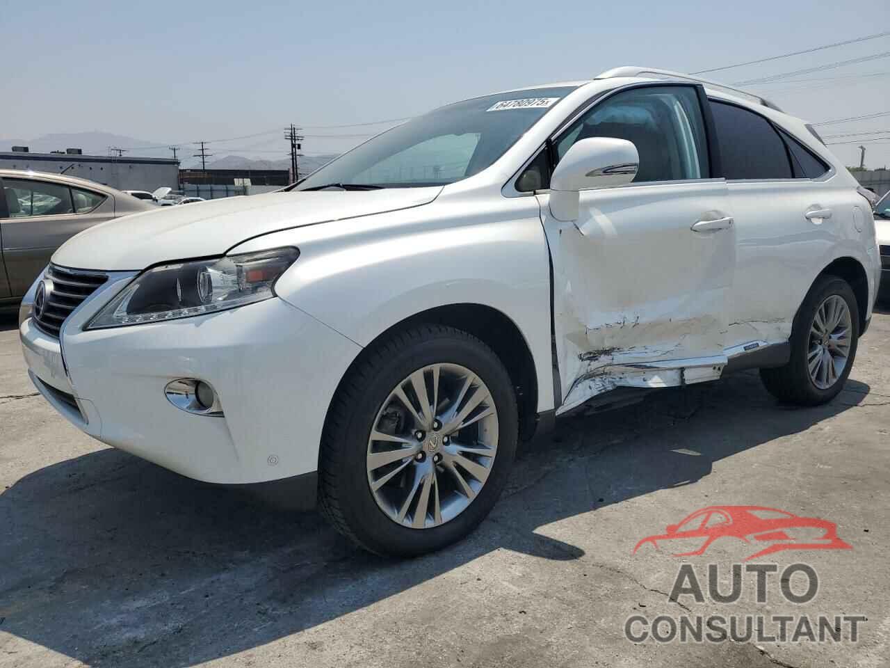 LEXUS RX450 2013 - JTJBC1BA8D2446352