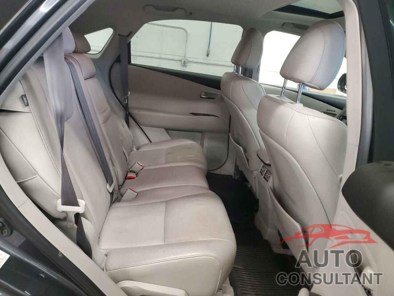 LEXUS RX350 2010 - 2T2BK1BA8AC029781