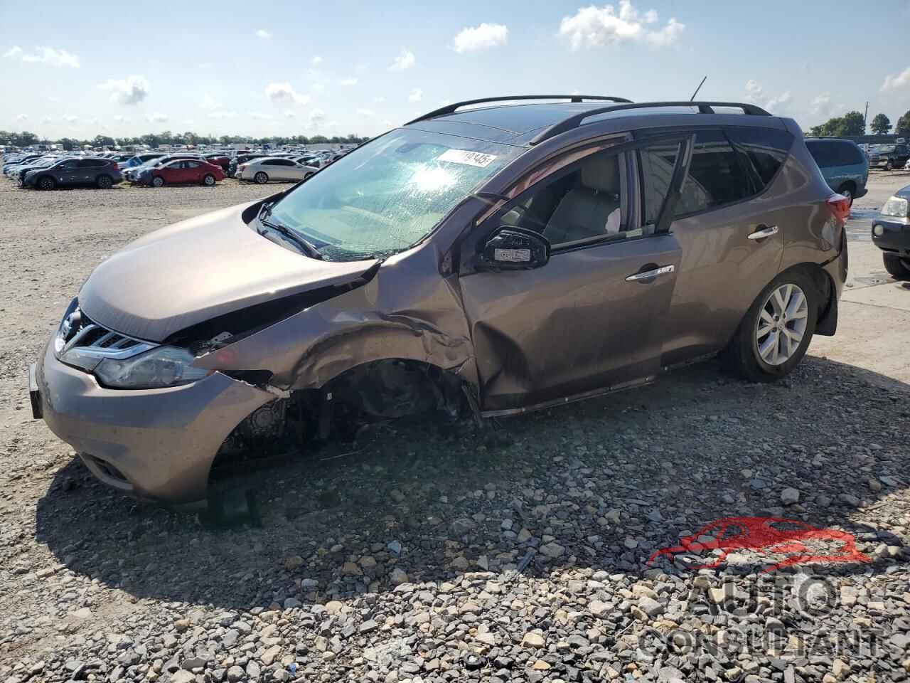 NISSAN MURANO 2014 - JN8AZ1MU5EW404627