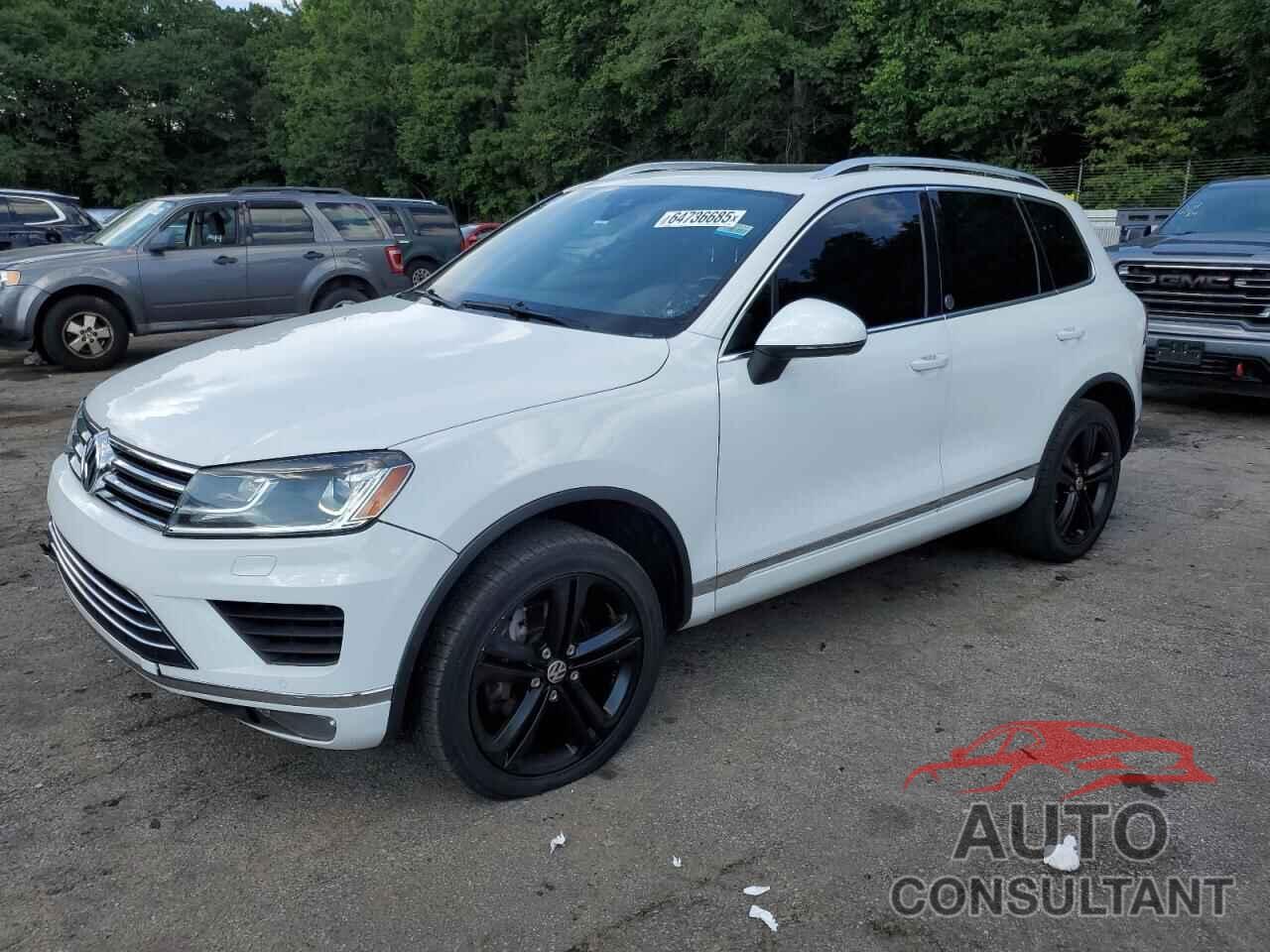 VOLKSWAGEN TOUAREG 2017 - WVGRF7BP5HD006885