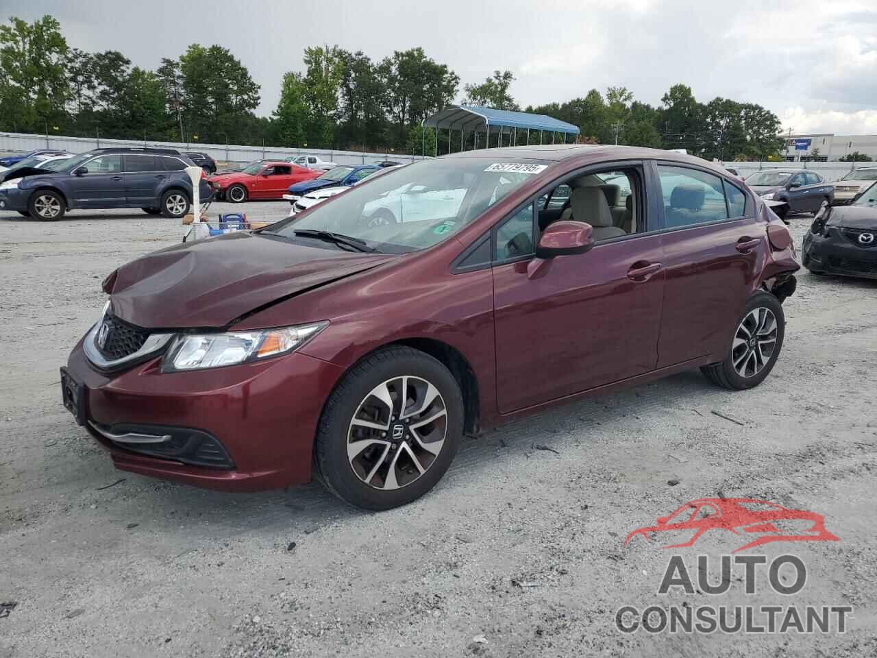 HONDA CIVIC 2013 - 19XFB2F81DE263849