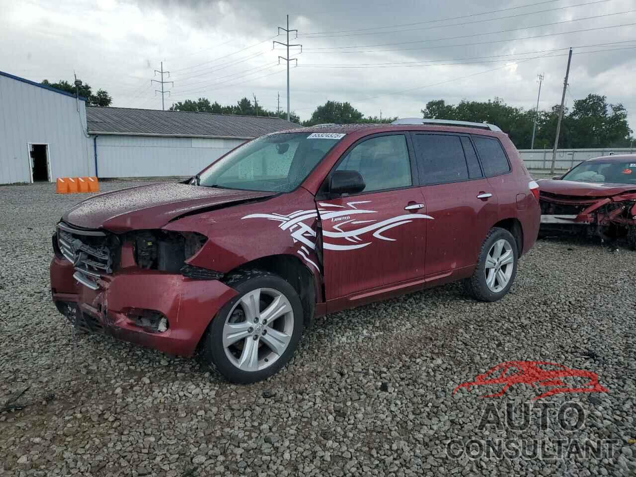 TOYOTA HIGHLANDER 2010 - JTEDK3EH7A2152709